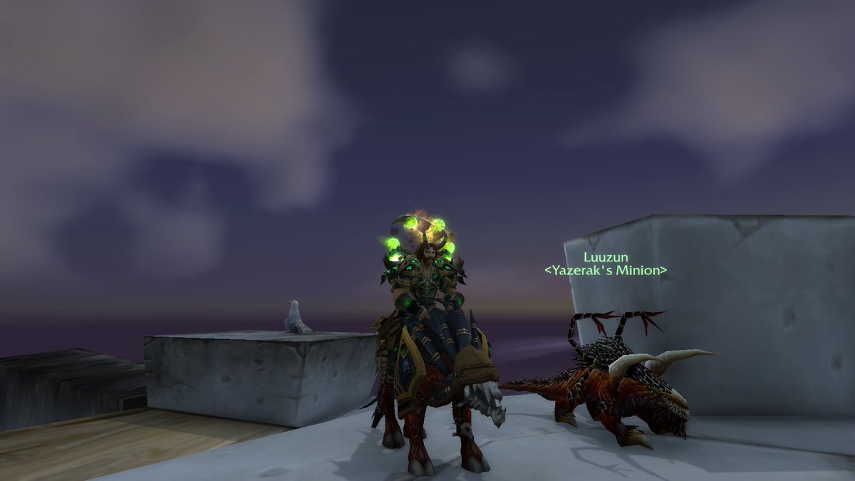 Yazerak's tweet photo. New favorite mount! https://t.co/FlI6DY3Dot