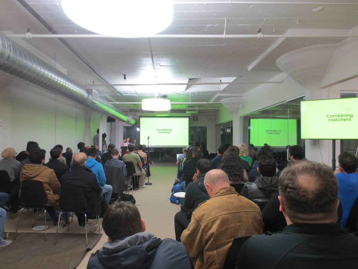 nuncle's tweet photo. #SFAndroid/@sfaug: "Espresso Testing" by @chiuki; Optimizing Android by @Google's @romainguy & @chethaase at @Realm https://t.co/RHcOHSf0Jn