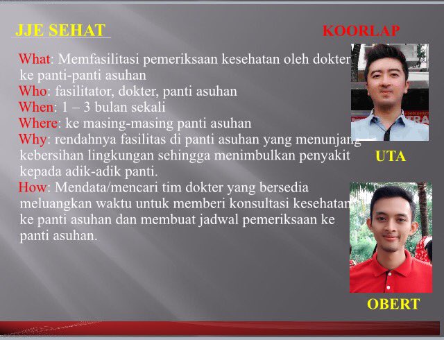 Cabang ke 6, JJE Sehat