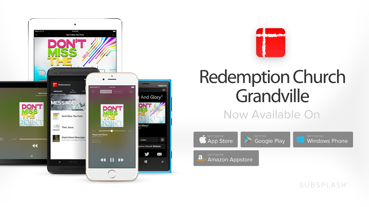 Matt Thompson Download The Redemption Church App We Pray It Will Be A Great Resource To Connect You To Jesus For Life Change T Co Swq2if9fmn Matt Thompson Download The Redemption Church App We Pray It Will Be A Great Resource To Connect You To Jesus For Life Change T Co Swq2if9fmn