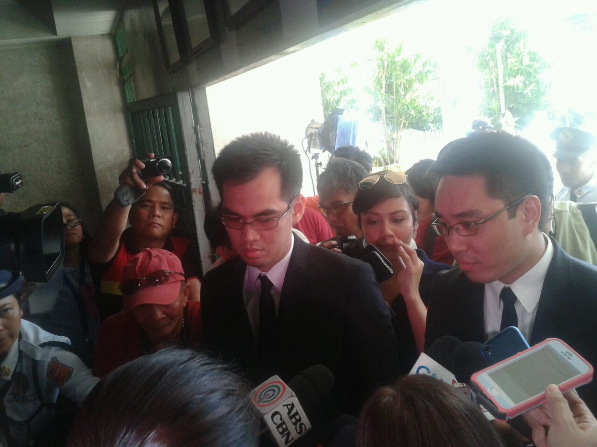 Inquirer on Twitter "NOW Defense lawyers arrive at Olongapo Justice