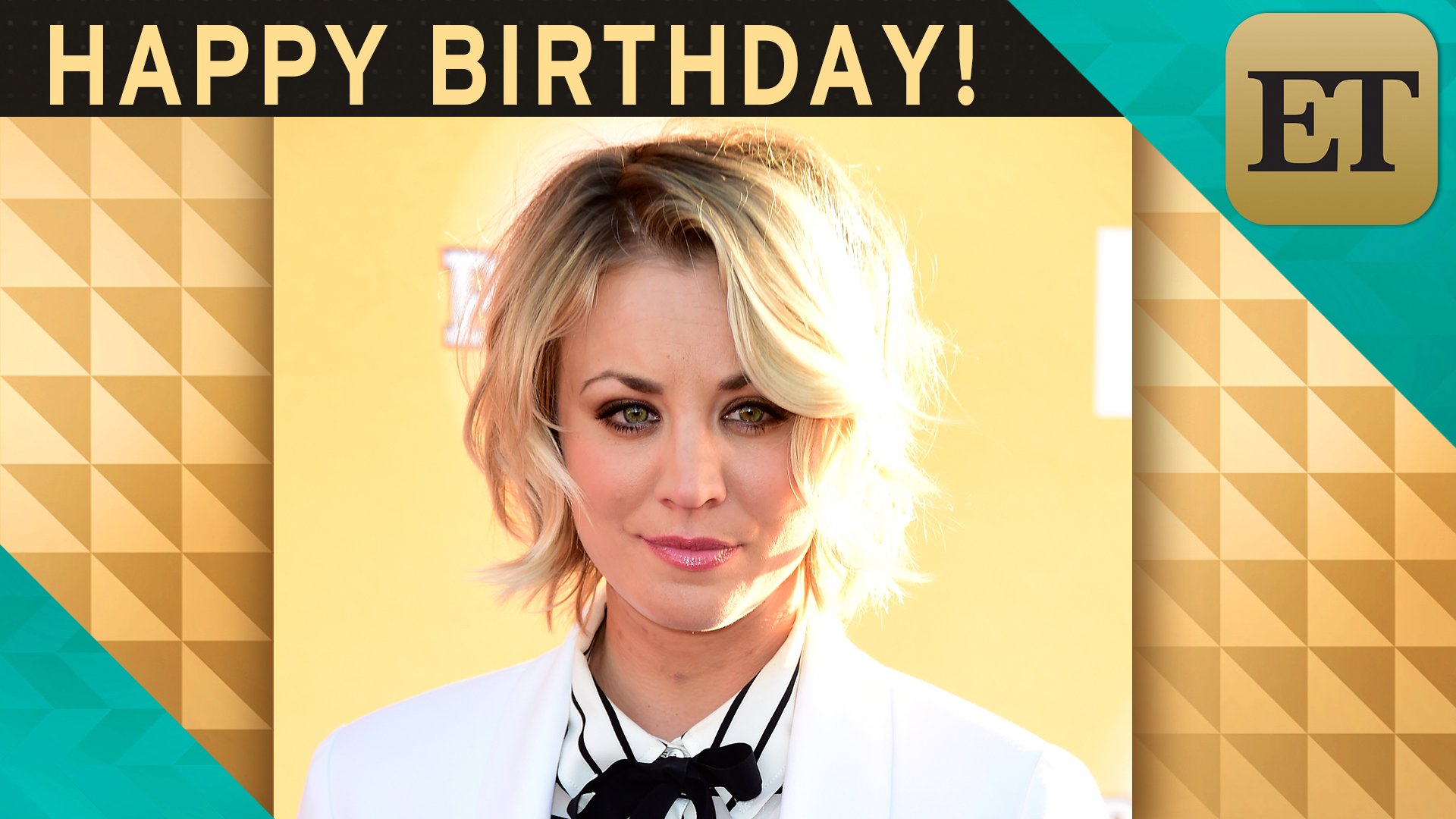 Happy birthday, Kaley Cuoco! Here\s to being 30 and flirty and thriving.   