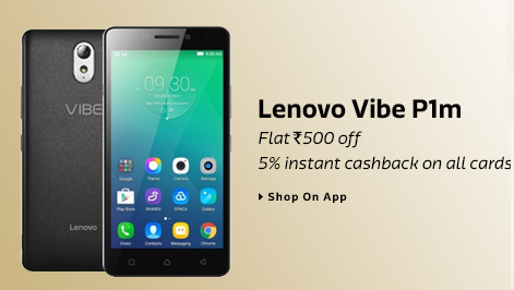Searchmymobile's tweet photo. Flat Rs.500/- Off on #Lenovo #VibeP1m + 5% #Cashbak on All Cards Only on Flipkart App!! https://t.co/UN06ndPUUF https://t.co/cTjBXAxRlE