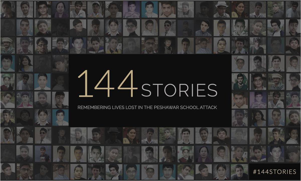 dawn_com's tweet photo. #144stories: Remembering lives lost in the Peshawar school attack https://t.co/VIVAgqDRAU https://t.co/gbD7sZ2pWC