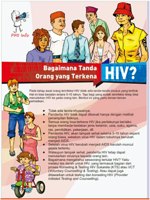 Bgmn tanda org yg trkena HIV? Mrk tak dpt dikenali dari fisik, tp dpt menularkn virusnya ke org lain #Perilakusehat