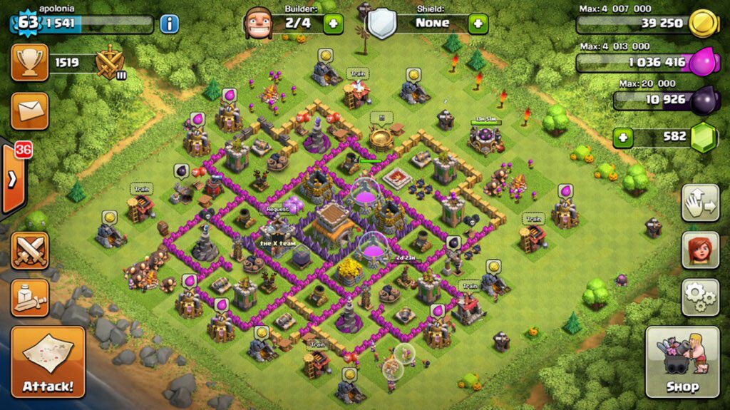 clashofclansba2's tweet photo. New base by @RAYNE771 what does everyone think? https://t.co/TEUYe5XLH4