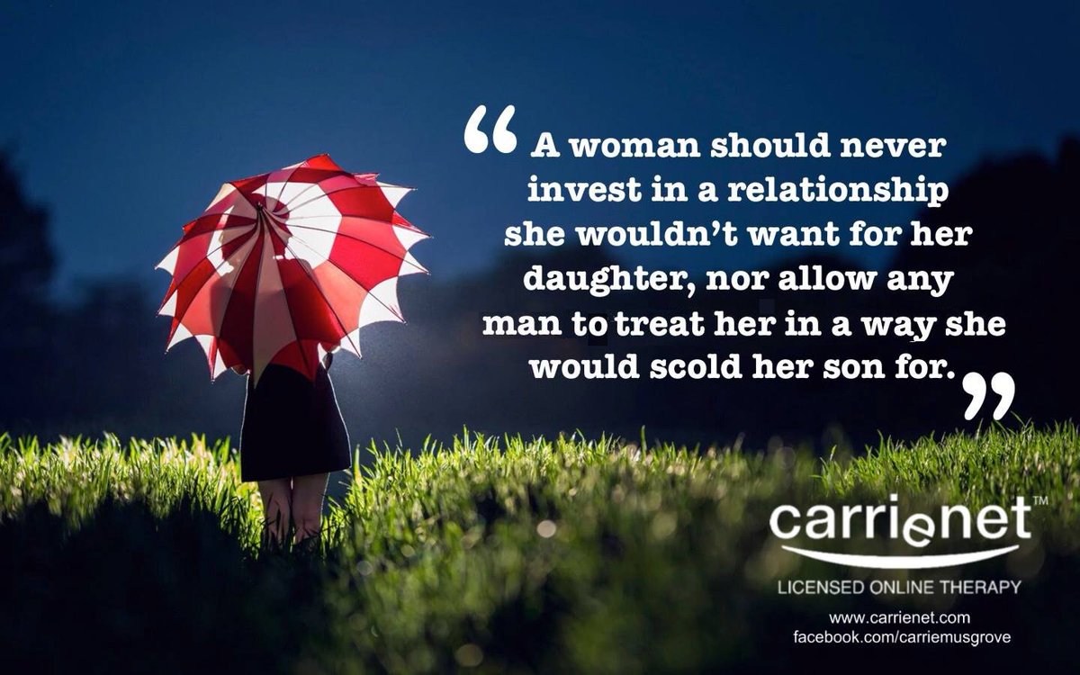 When is it no longer healthy? While in an unhealthy relationship you: • P carrienet.com/when-is-it-no-… #depression