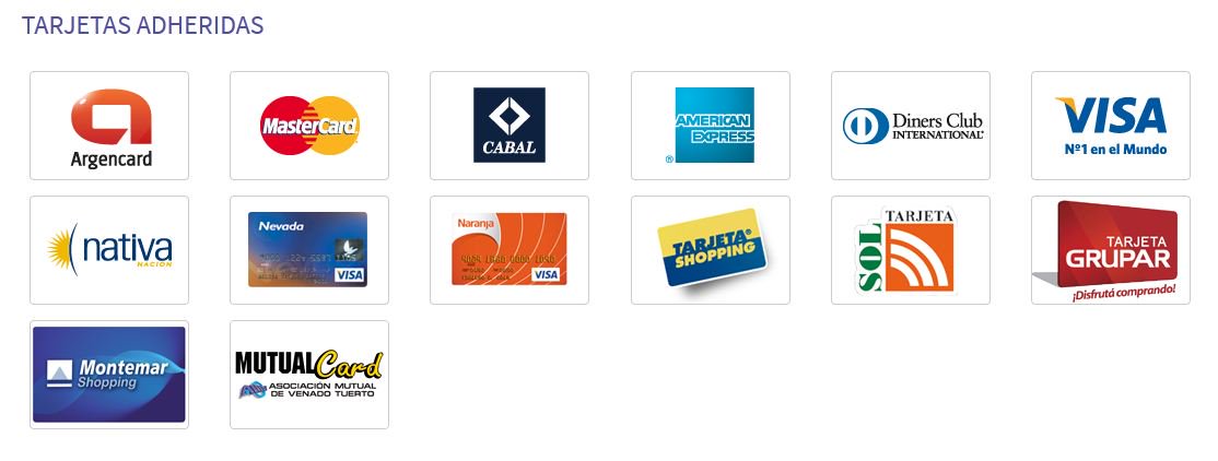 ►Conocé todas las tarjetas de crédito adheridas a #Ahora12◄
ahora12.gob.ar