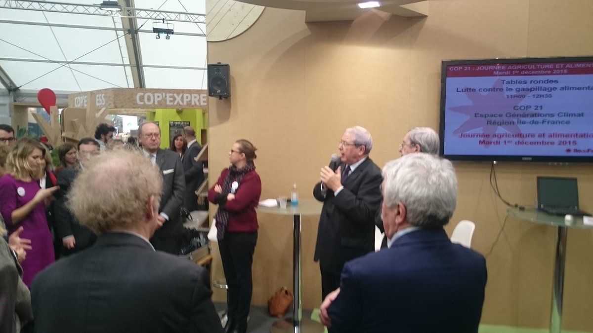 Le stand de la Région <a href="/iledefrance/">Région Île-de-France</a> est ouvert ! Toutes et tous les Francilien(ne)s y sont convié(e)s