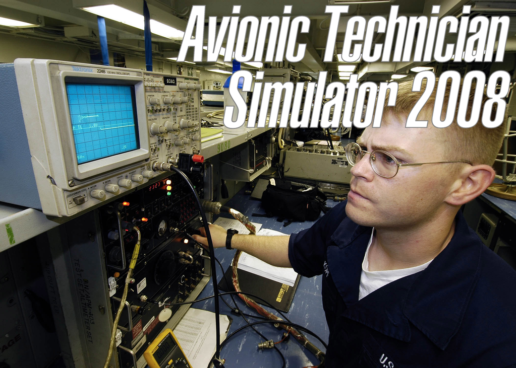 SimGenerator's tweet photo. Avionic Technician Simulator 2008 https://t.co/jwvD567Kn1