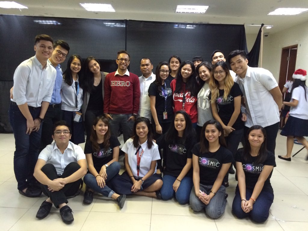 CosmicProdTV's tweet photo. That was a wrap for the special episode of #PointTakenUST! https://t.co/Dd4bUpx9Tn