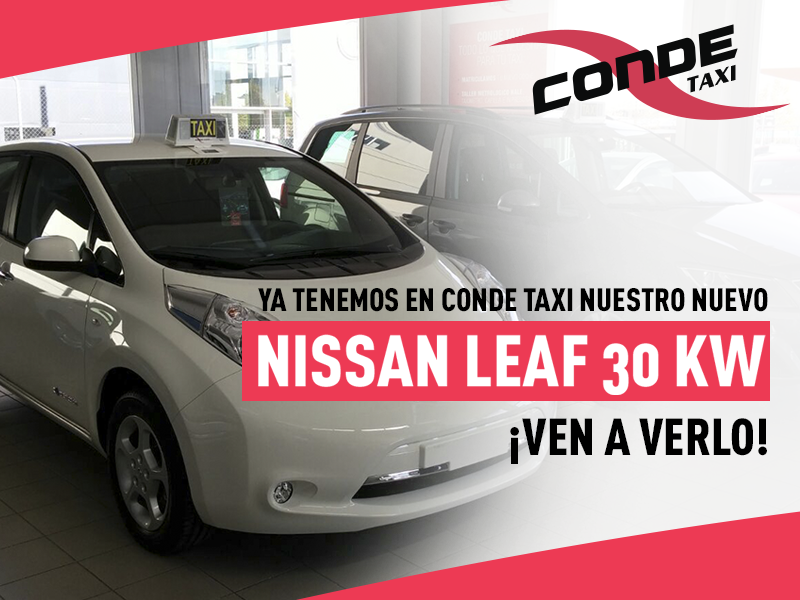 condetaxi's tweet photo. ¿Sabías que YA TENEMOS el nuevo #NissanLeaf #30KW en @condetaxi? ¡Ven a verlo! 😉 https://t.co/7r73lrWXeX https://t.co/UW5ImYXAPf