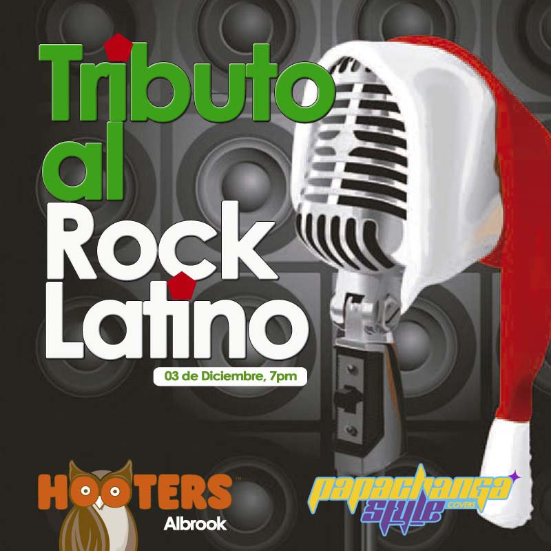 PapachangaStyle's tweet photo. Este jueves 03 de Diciembre estaremos en @HootersPanama con un "Tributo al Rock Latino" https://t.co/IZJWuurNmS