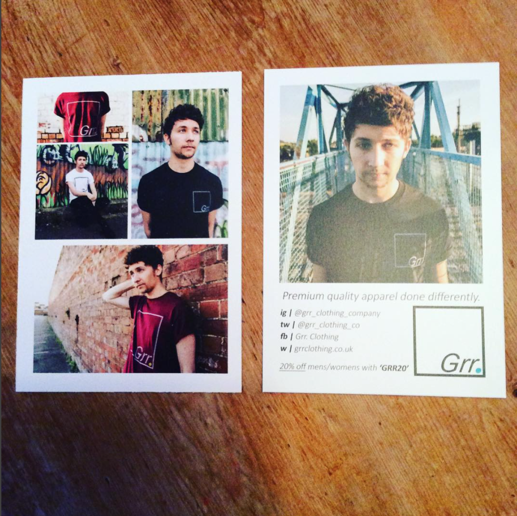 CreativeNewsLab's tweet photo. Leaflet design for Grr. Clothing Company https://t.co/kZbiUI9tGi https://t.co/btFuO2Xd81