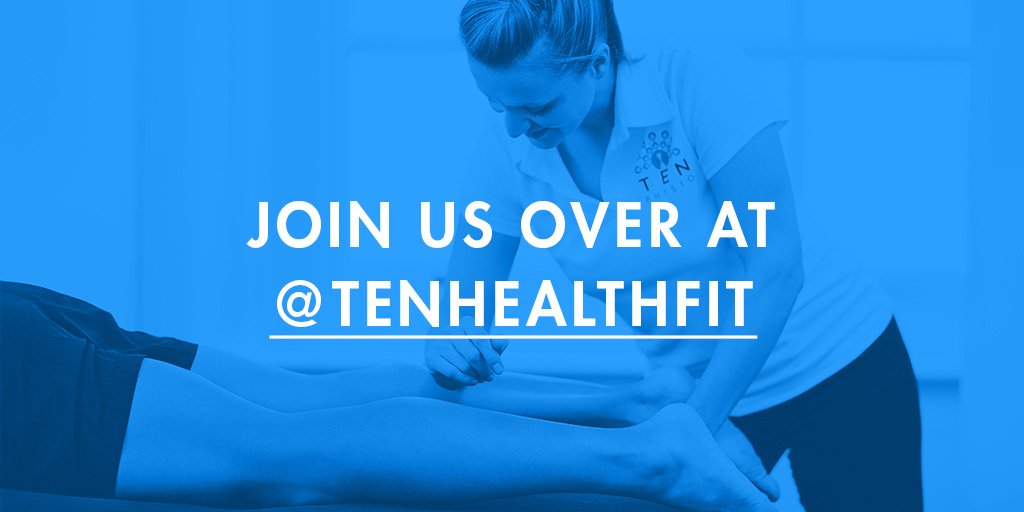 TenPhysio's tweet image. The TenPhysio account is on the move! Join us over @TenHealthFit #TeamTen