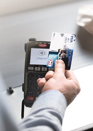 NetsDanmark's tweet photo. Danskerne har foretaget over 1 mio kontaktløse betalinger med Dankort. 160.000 i sidste uge. #dankort #netsdanmark https://t.co/llDILwCyRD