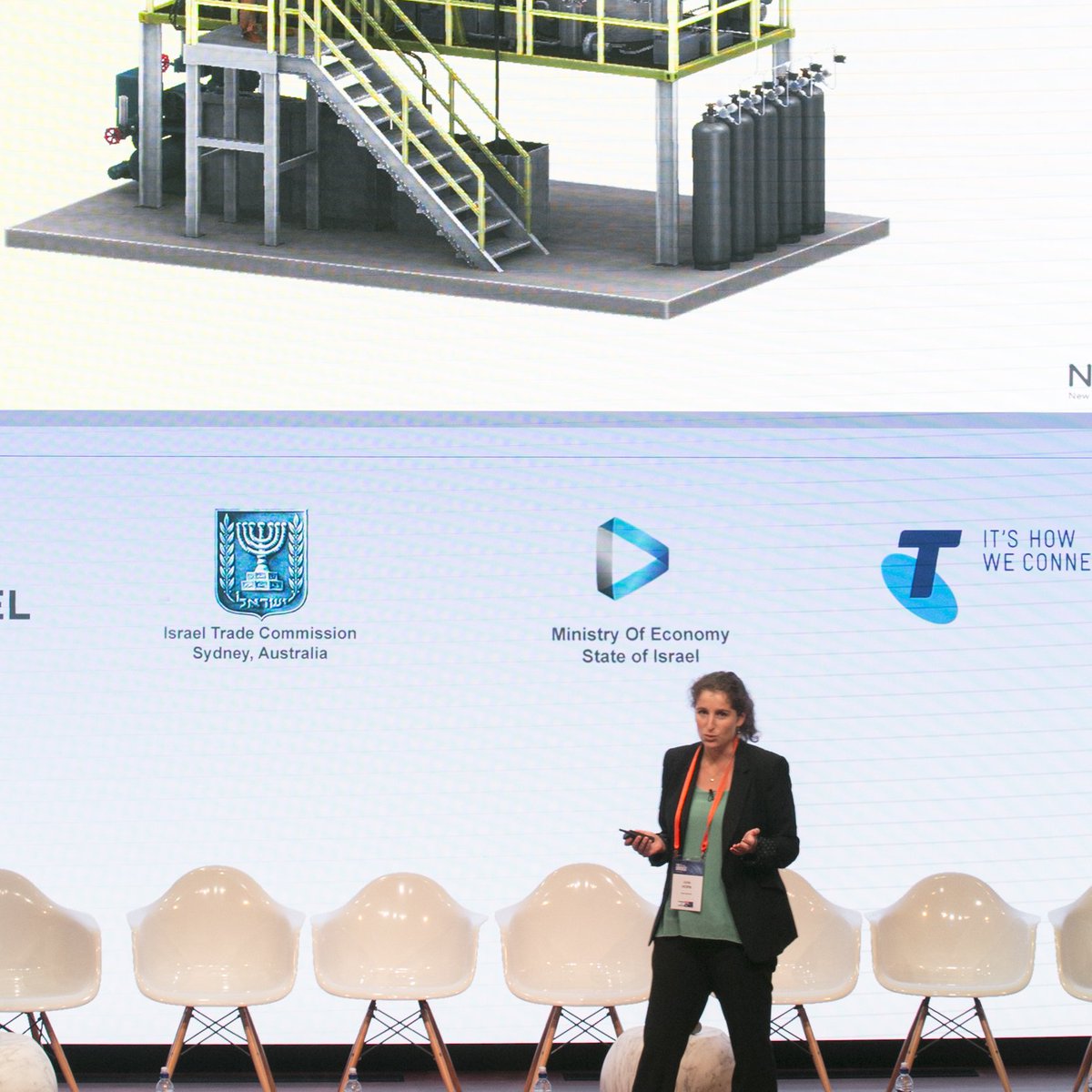 Julie_Climate's tweet photo. Presenting @NewCO2Fuels at #TheBridgeIL - producing fuel/chemicals from CO2 using renewable energy. Great Experience https://t.co/usS6eFLCvX