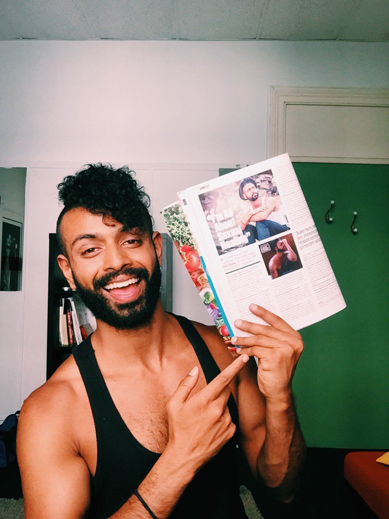 sikidaha's tweet photo. MADE HISTORY! As a Pakistani/Aussie independent artist, a full page interview in DNA December issue. Grab a copy. https://t.co/ekLCC2Mh3b