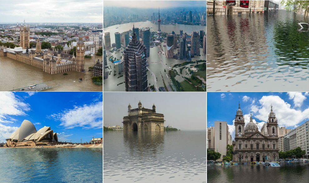 elmundoes's tweet photo. #Álbum ¿Cómo sería el mundo si la temperatura aumentase? https://t.co/0NJoBnDQK0 #COP21 https://t.co/UJaQMkVboI