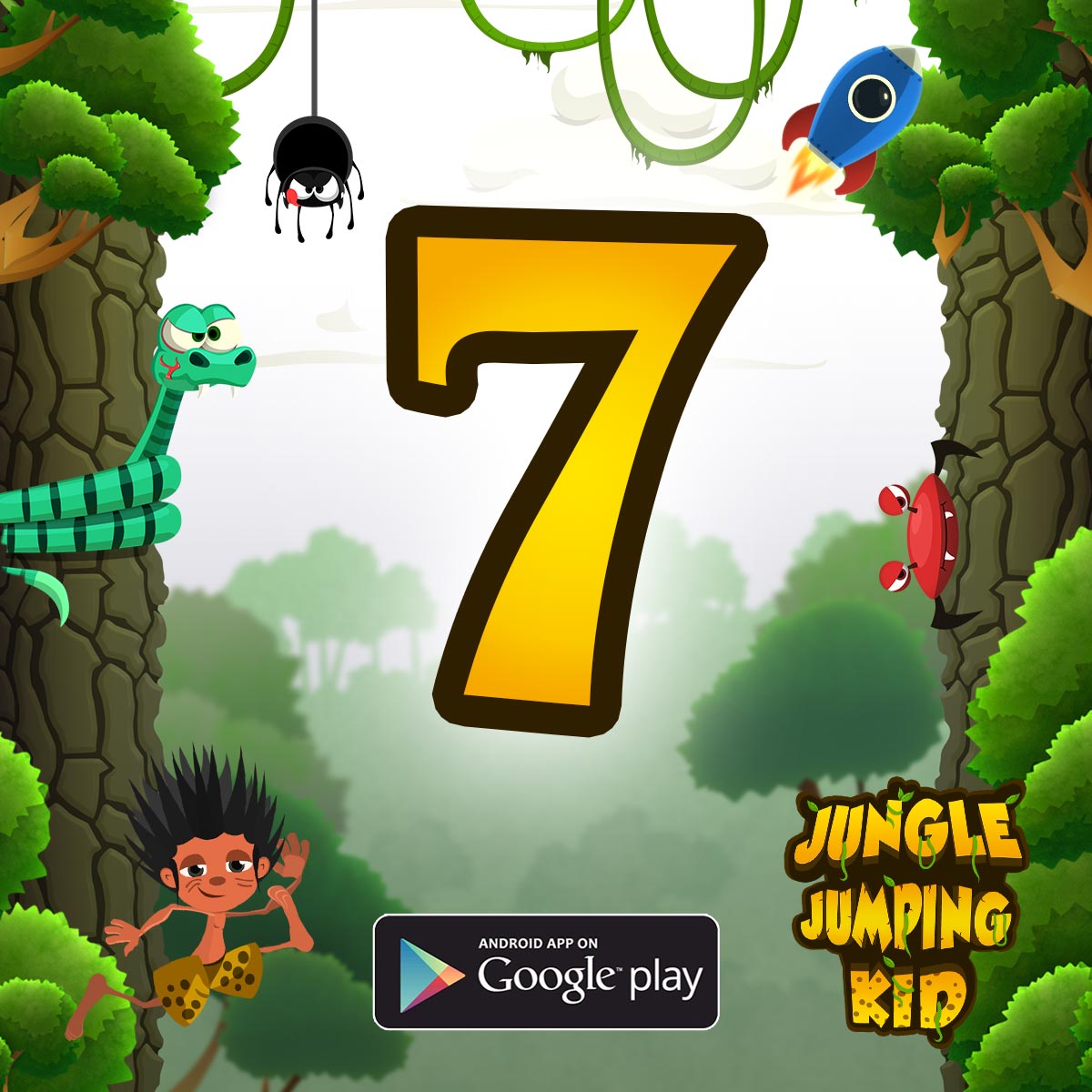 JJKgame's tweet photo. In 7 days #JungleJumpingKid will be released in 🇫🇮 Finland, 🇸🇪 Sweden and in 🇩🇪 Germany!

#mobilegame #androidgame https://t.co/4JJ0rhHDKf