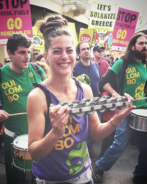 Quilombo_GR's tweet photo. 29/11/2015 #climatemarch with @greenpeace_gr  and @WWF_Greece  #percussions #afrobrazilian #samba #athens #Greece https://t.co/12bH2OI7cx