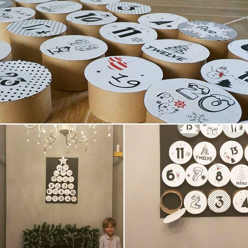 chattte's tweet photo. This year's advent calendar. Handmade &amp; perfectly imperfect. Happy 1st December! #xmas #t #calendar https://t.co/pcahCK8Afh