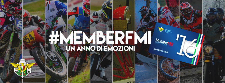 federmoto's tweet photo. #MemberFMI, un mondo di vantaggi nelle tue mani: scopri la nuova Tessera 2016 >> https://t.co/zBgFvzxnvb https://t.co/zm3YUffKTB