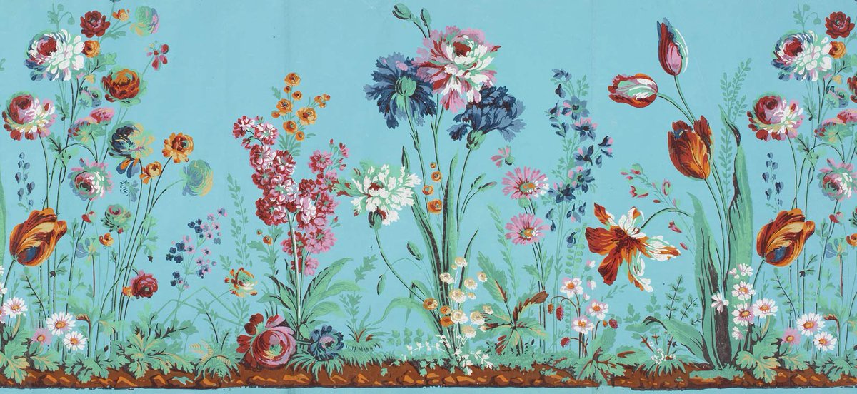 Did you know, we have one of the most important collections of Wallpaper in the country? bit.ly/1Xl6VE5
