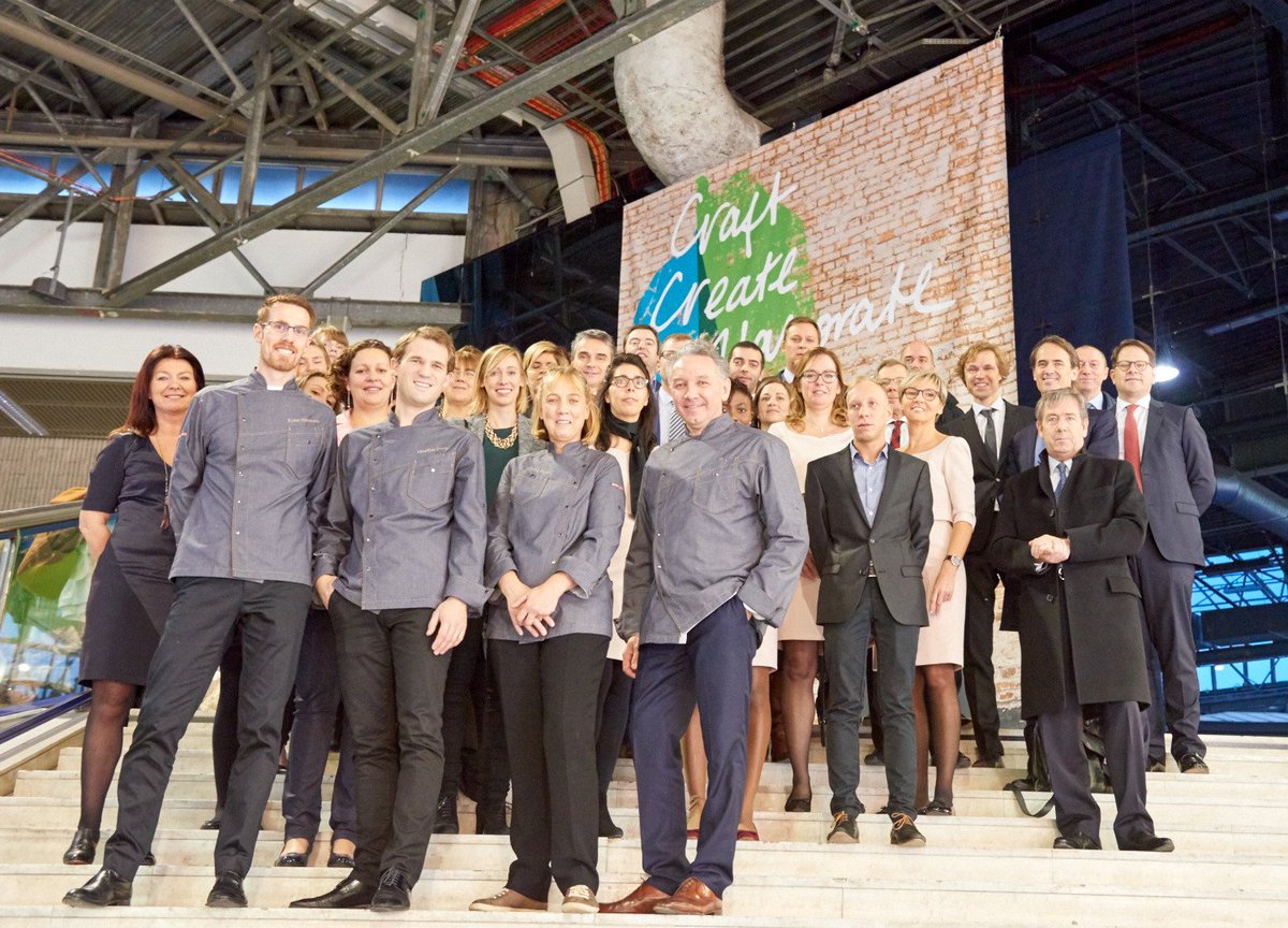 BarryCallebaut's tweet photo. We are all very happy to welcoming you today at our #BarryCallebaut studio #GlobalChocolatier #FiE2015 #BCFiE https://t.co/0JMi22sHOm
