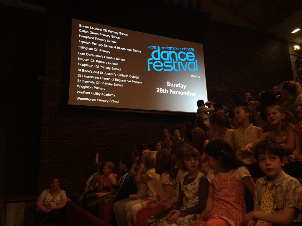colin_clp's tweet photo. The Yorkshire Schools Dance Festival #ysdf15 was huge. Over 1800 young performers and guests @youthdance #UDance https://t.co/HVpboFW1cc
