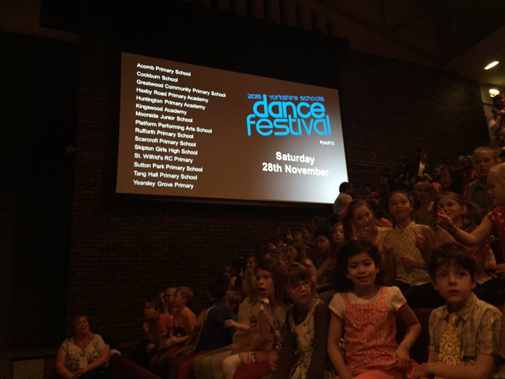 colin_clp's tweet photo. The Yorkshire Schools Dance Festival #ysdf15 was huge. Over 1800 young performers and guests @youthdance #UDance https://t.co/HVpboFW1cc