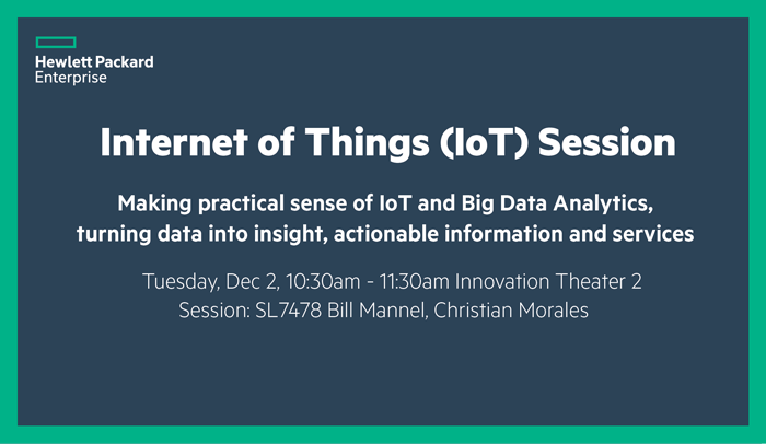 HPE_Compute's tweet photo. Here’s a look at today’s line-up of #HPEServers IoT sessions at #DLON. https://t.co/dEuODEheJ6