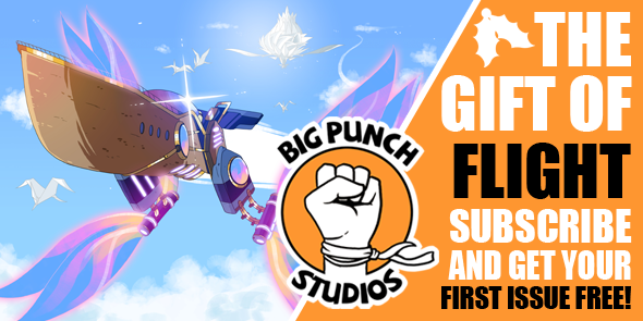 BigPunchStudios's tweet photo. Subscribe to BPM this month using the code PUNCHMAS and get your first issue free! https://t.co/9mFqaVOkip #punchmas https://t.co/0lvMuUx3Xm