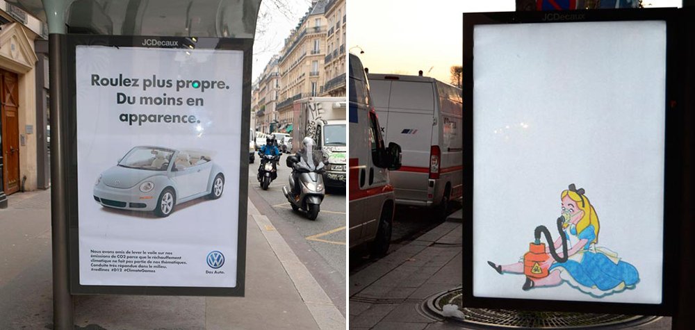 AgenceCommOn's tweet photo. 600 panneaux publicitaires détournés à Paris pour dénoncer l'hypocrisie de la COP21 !
https://t.co/d9CqcCbp5c https://t.co/pajZk2I357