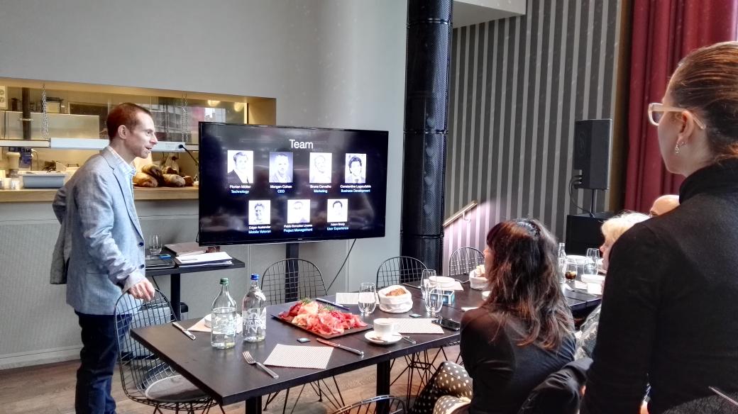 #smartwatcher prelaunch event :)