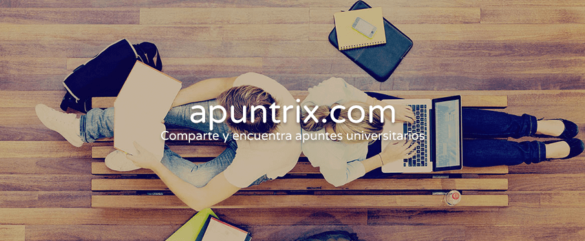 ¿Te imaginas tener miles de apuntes filtrados por universidad, carrera y asignatura? apuntrix.com/apuntes