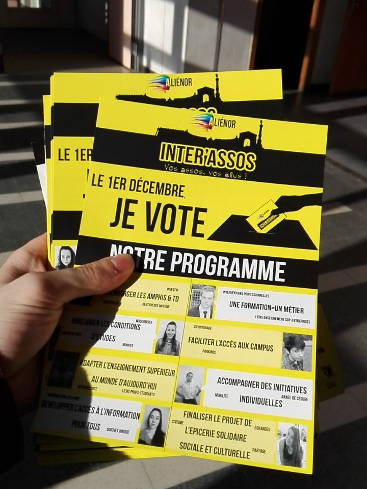 Soutien à Interasso pour les élections à <a href="/univbordeaux/">Université de Bordeaux</a> ! cc <a href="/PDE_Etudiants/">PDE</a>