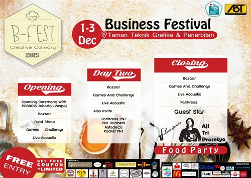 eventyuk's tweet photo. "B-FEST 2015" by @bfest_2015 | 1 - 3 Des'15 @ Taman Teknik Grafika &amp; Penerbitan | https://t.co/AnTMdkWgVp https://t.co/ob4heLRUEl