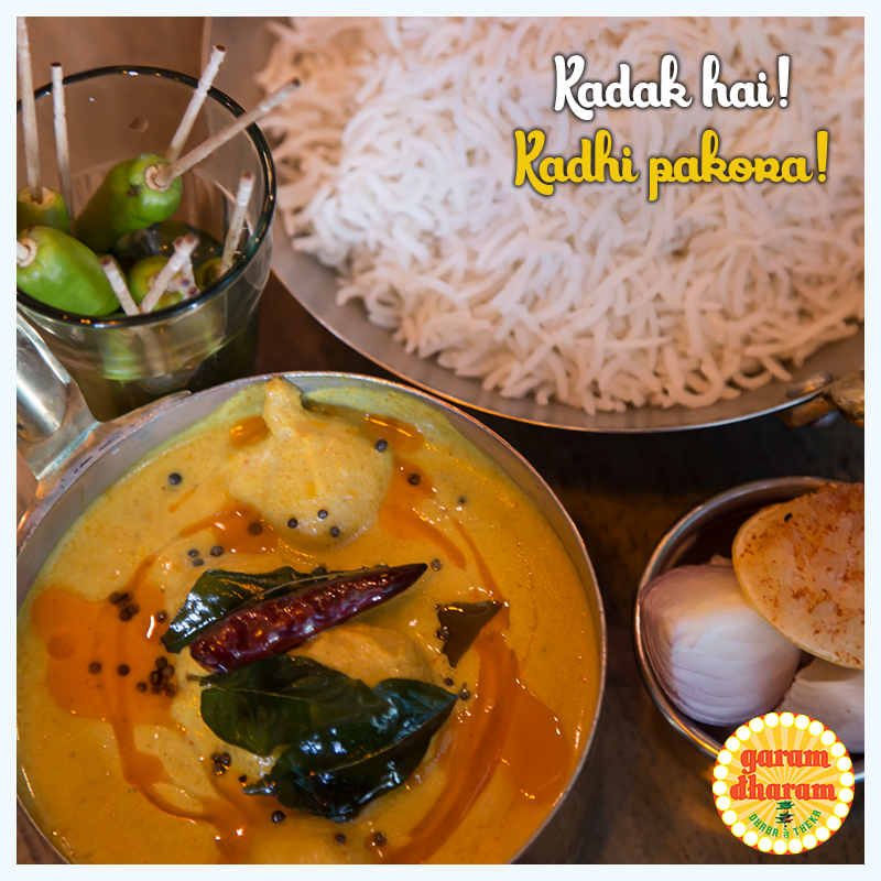 GaramDharam_GD's tweet photo. Kadak Hai! Kadhi Pakora! https://t.co/m3dpFBz020