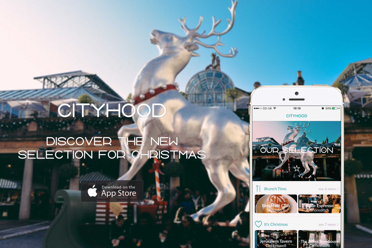 CityHoodApp's tweet photo. New #CityHoodApp Christmas selection! Discover the best places to spend December in London! https://t.co/IZMpDzncyo https://t.co/YoTGRA0rdp