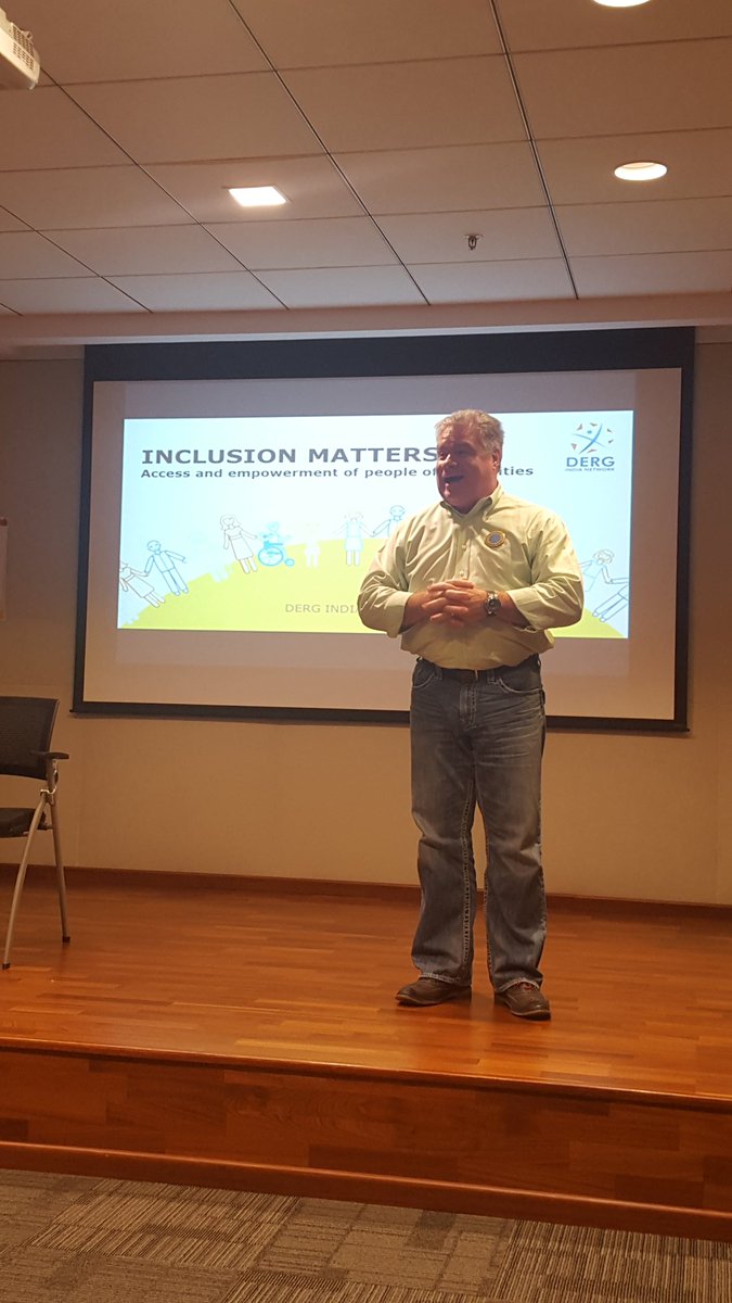 keith_lazaro's tweet photo. Don Potter addressing the gathering at the DERG India Network event _ ICOE https://t.co/dVsRAKWmY6