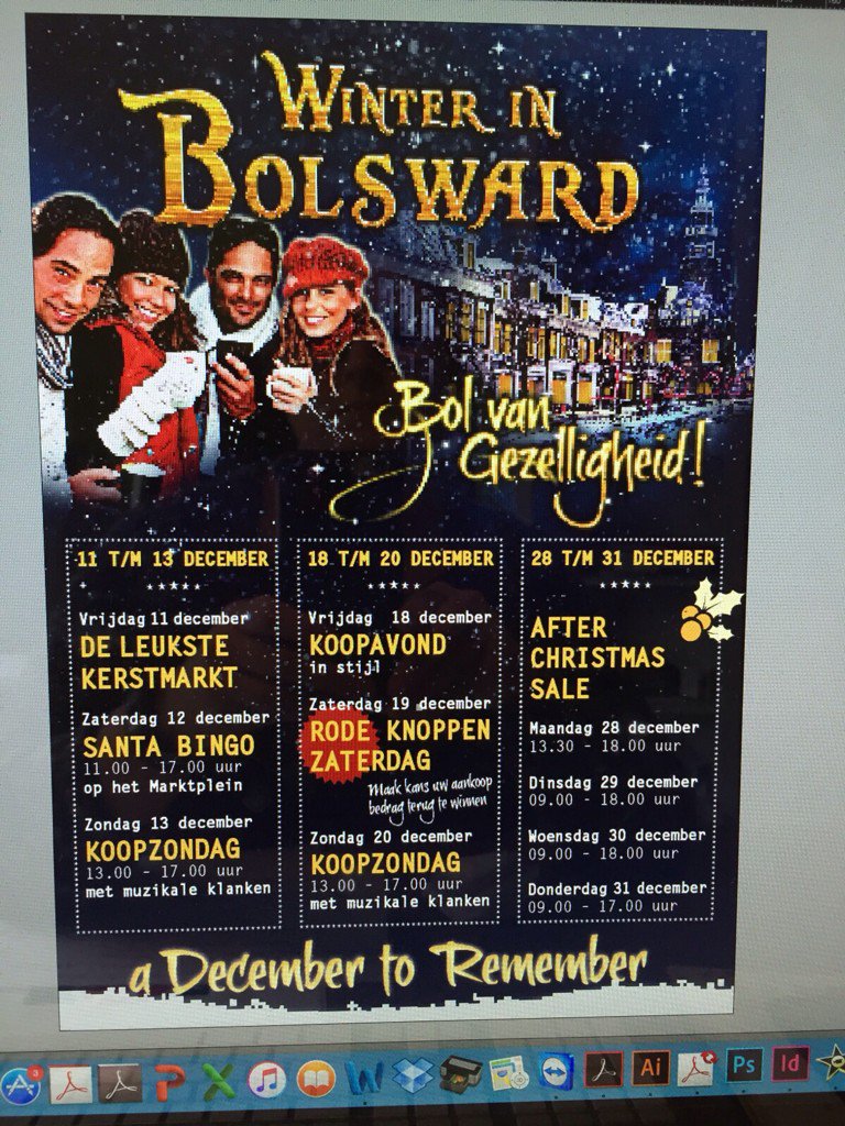 Kent u ons #winterprogramma al? Let s make a december to remember! #buylocal