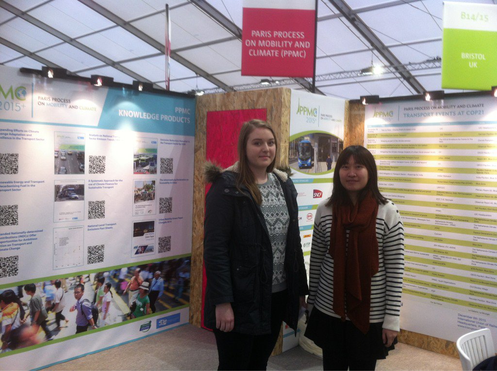 epe_asso's tweet photo. Le stand du #ParisProcess on #Mobility and #Climate a l'espace génération climat https://t.co/goRvpFfcJt