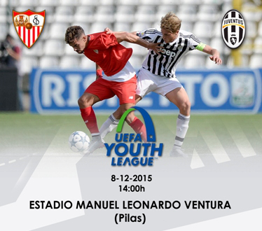 #UefaYouthLeague El decisivo <a href="/SevillaFC/">Sevilla Fútbol Club</a> - <a href="/juventusfc/">JuventusFC</a> se disputará el martes 8 a las 14:00H uniondeportivapilas.es/2015/12/vuelve…