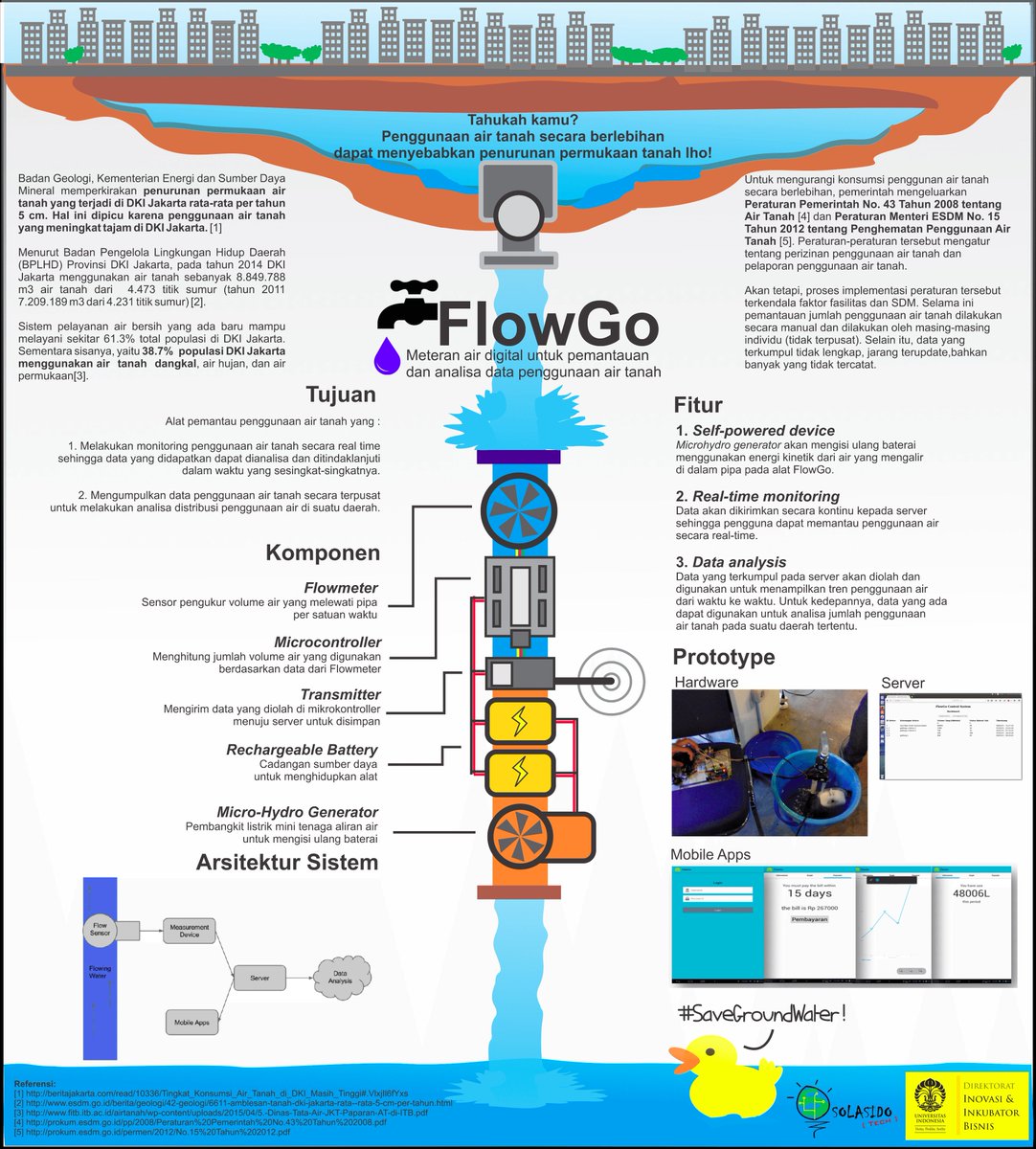 adelleodel's tweet image. Yuk, mulai pelihara bumi dengan dukung FlowGo! add @DIIB_Ui dan RT yaa #IIEEUI2015 Let&apos;s #SaveWaterGround #SaveEarth