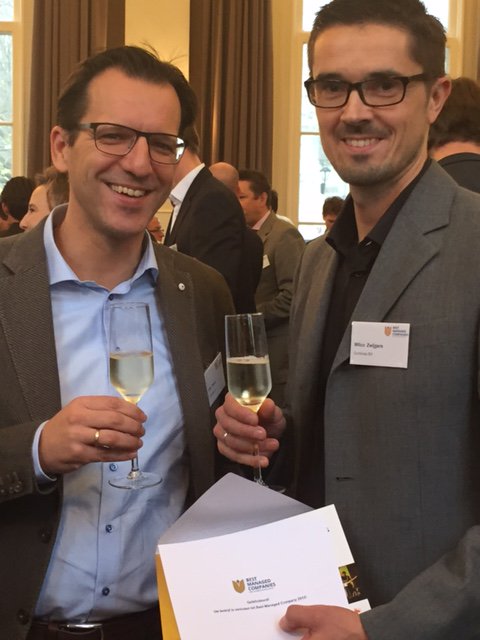 CombinexBV's tweet photo. Met trots mogen wij mededelen dat Combinex is uitgeroepen tot Best Managed Company 2015! @DeloitteNL #BMC #Combinex https://t.co/EUGSXFSCaF