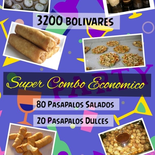 GriveldiAngulo's tweet image. Súper combo económico para sus eventos. Contacto 0412 3536708. Isla de margarita