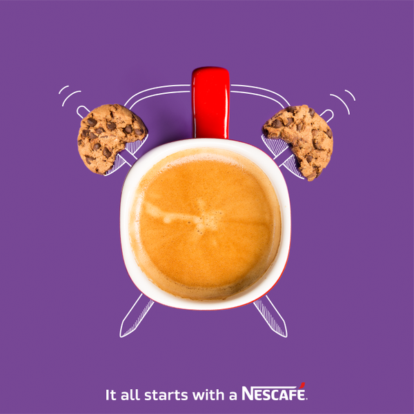 NescafeArabia's tweet image. #RT @NESCAFE: Waking up has never been so tasty! #startmaking