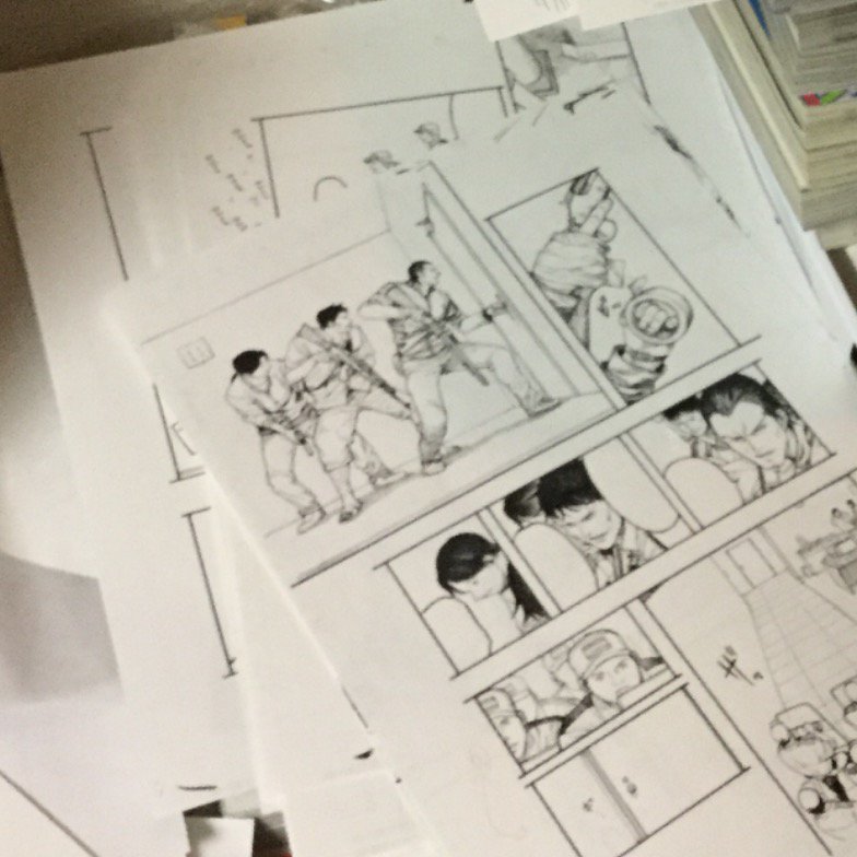 亜人 ⑦巻 メイキング
Making  of  'Ajin: Demi-Human vol.7'
#ajin 