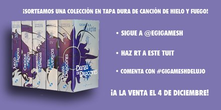 EGigamesh's tweet photo. ¡Sorteamos un colección de lujo como la de la foto! 
Follow + RT 
Comenta: #GigameshDeLujo 
¡Y el 4/12 a la venta! https://t.co/C9OmKXk1UP